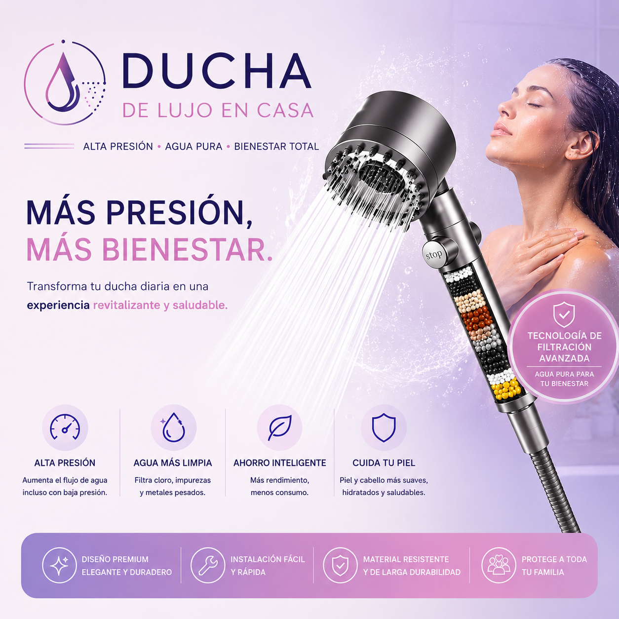El secreto que transforma tu ducha en tratamiento capilar