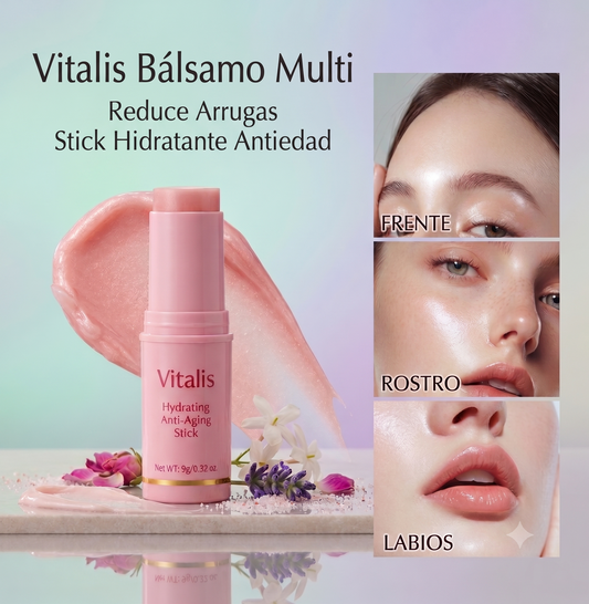 Bálsamo De Colágeno Antiarrugas En Barra Vitalis - Zentia
